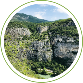 Caveman loop trails (Monte Pastello) Valpolicella Tours verde - Lebike
